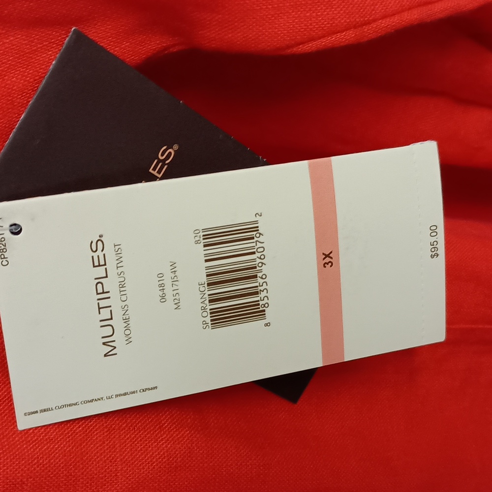 Ladies Multiples Linen Jacket - Picture 7 of 7